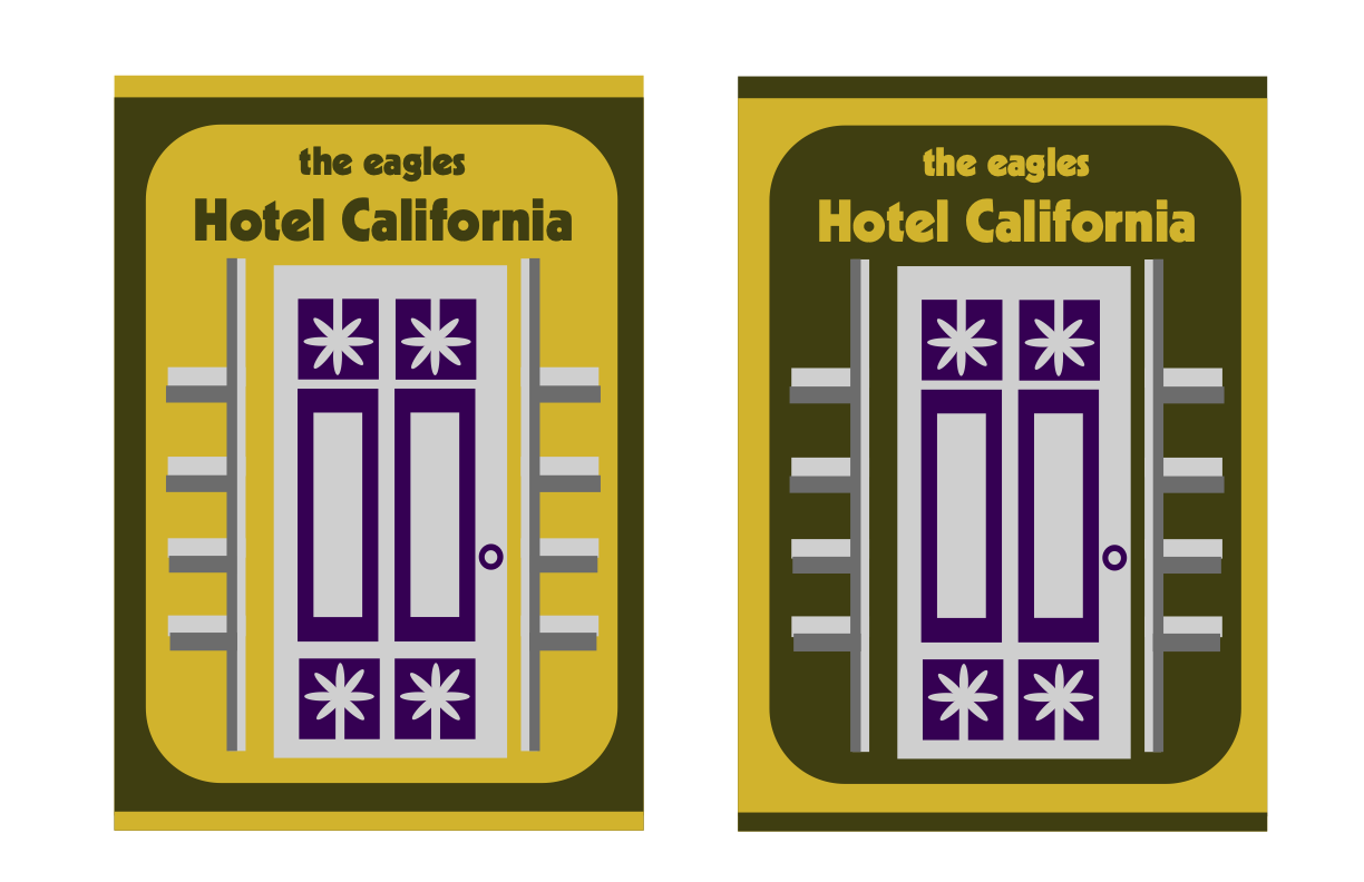 Hotel California Poster Art