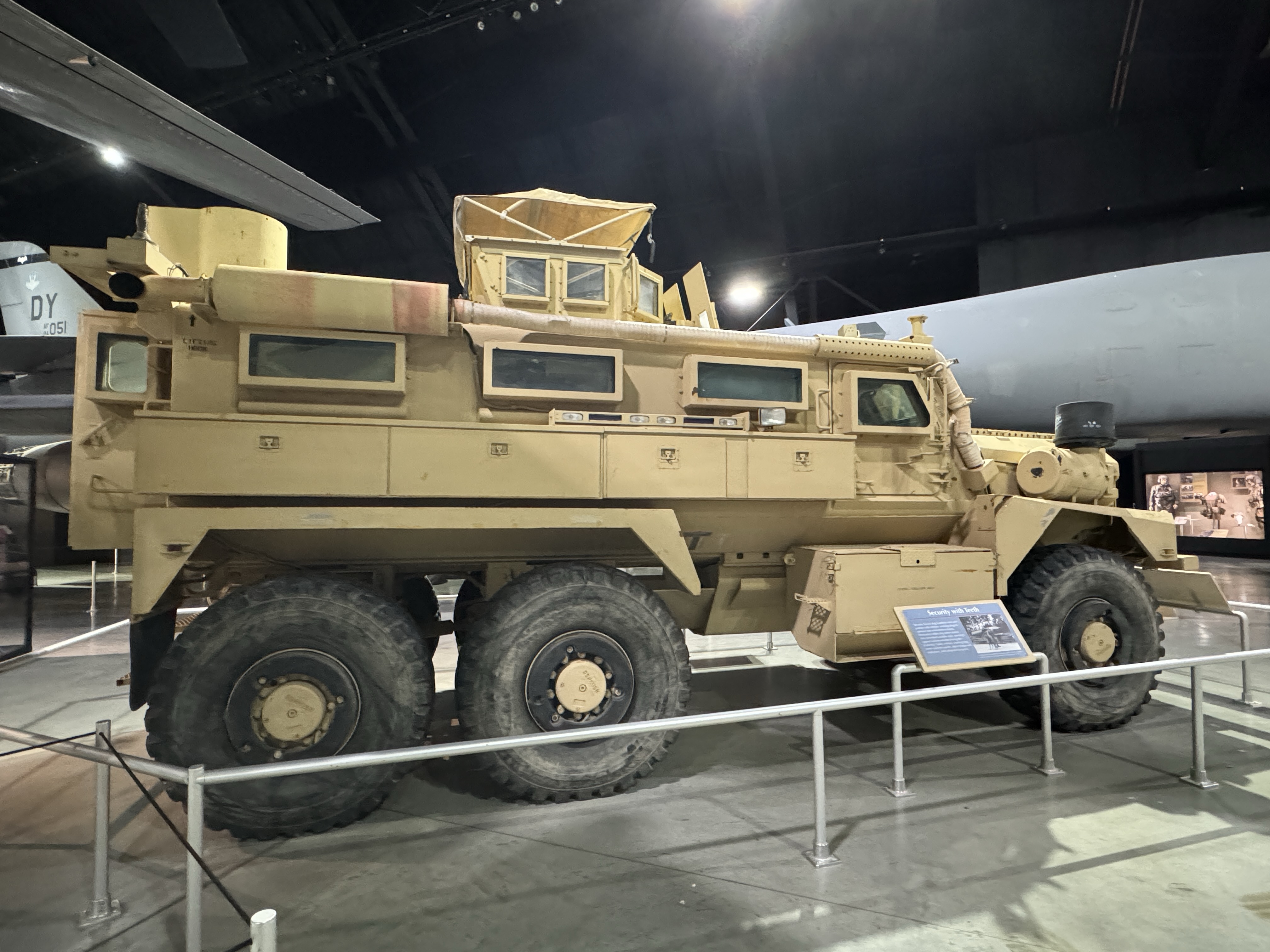 Heavy duty vehicle at the Air Force Museum